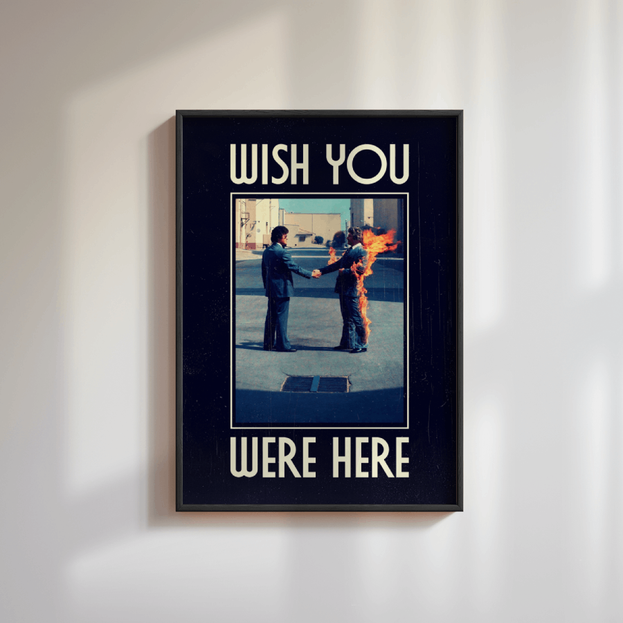 Pink Floyd Wish You Were Here Poster