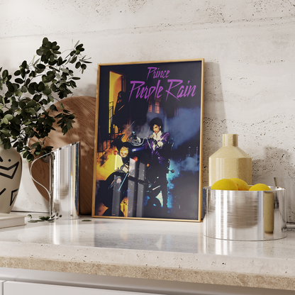 Prince Purple Rain Poster UK