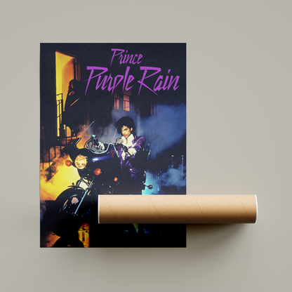 Prince Purple Rain Poster United Kingdom
