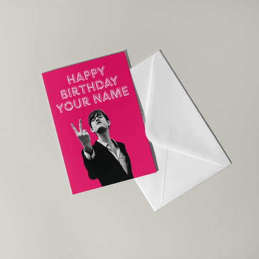 Pulp Personalised Birthday Card