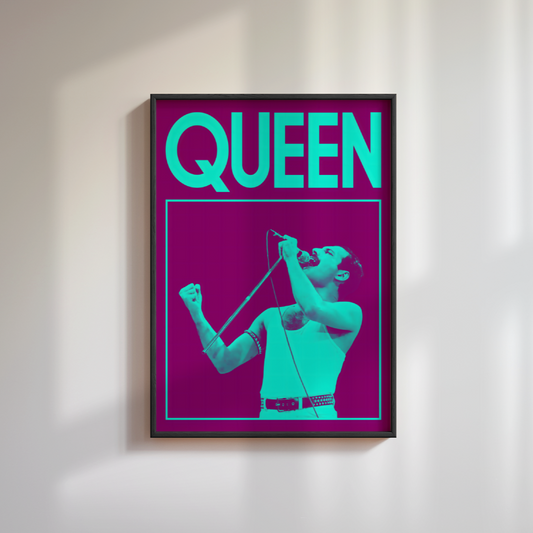 Queen Band Poster