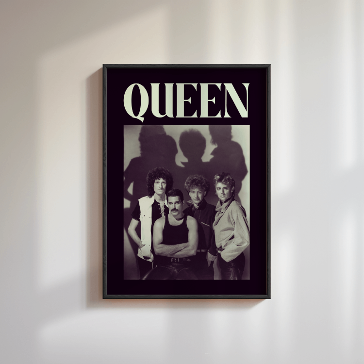 Queen Band Poster