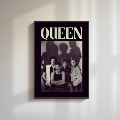 Queen Band Poster