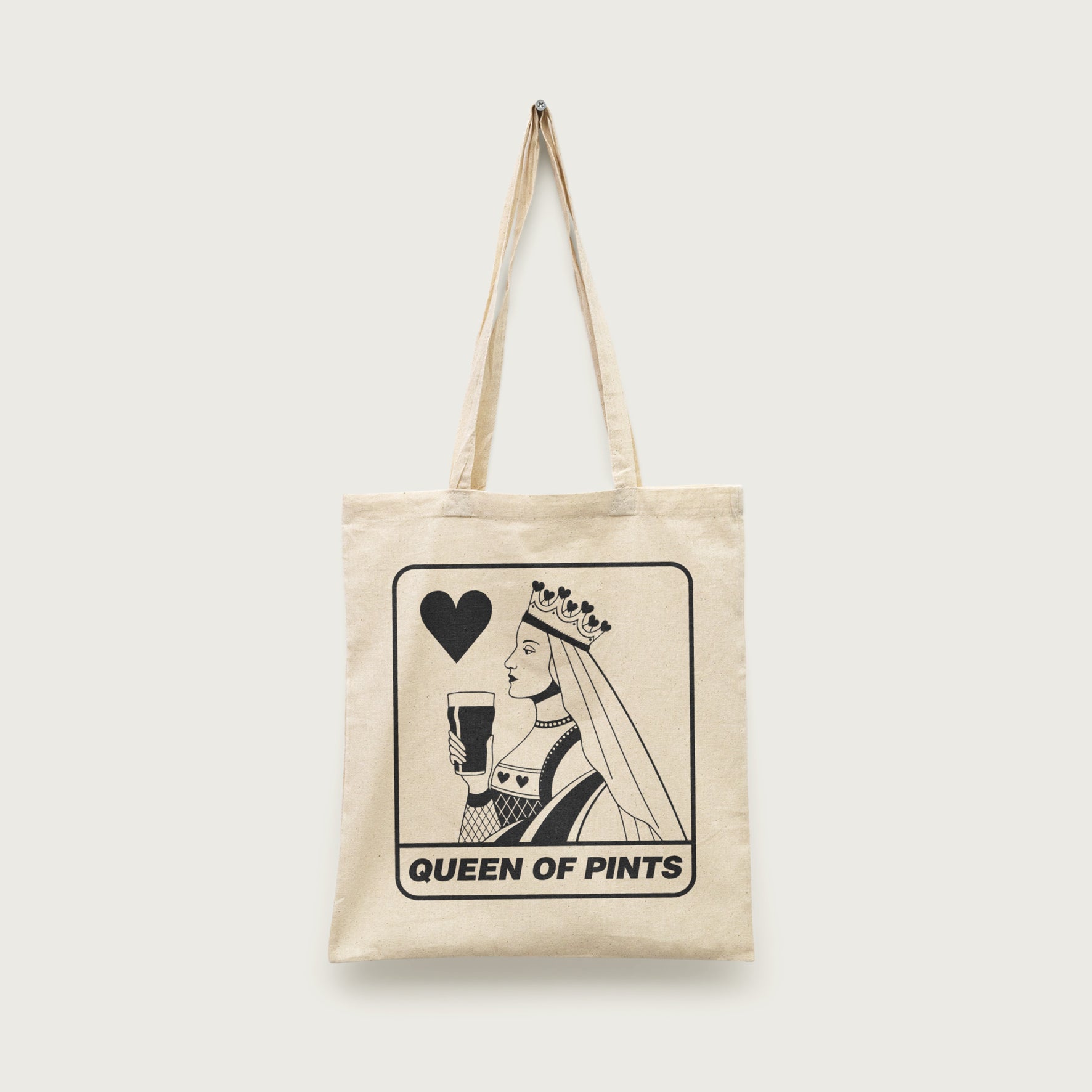 Queen Of Pints Tote Bag