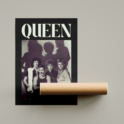 Queen Band Poster