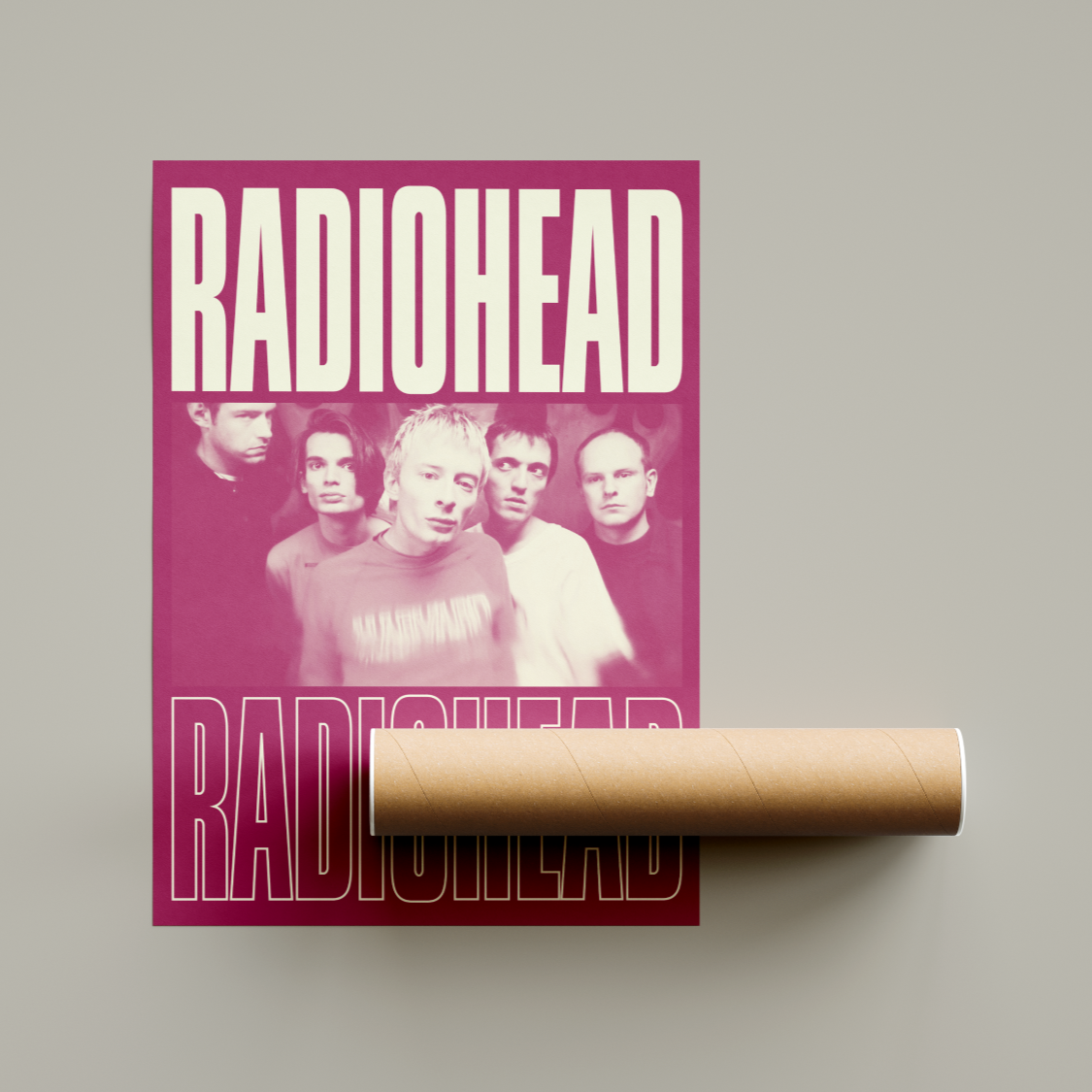 Radiohead Band Poster United Kingdom