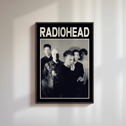 Radiohead Band Poster