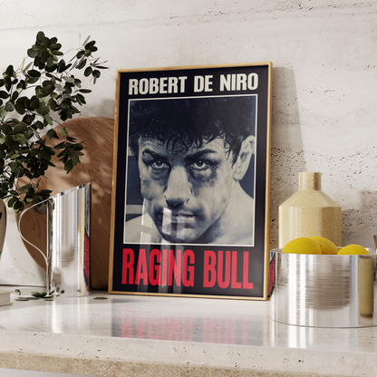 What Is Raging Bull Raging Bull Movie Poster – Fly Prints LTD