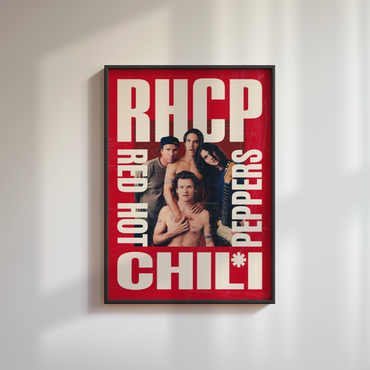 Red Hot Chili Peppers Band Poster
