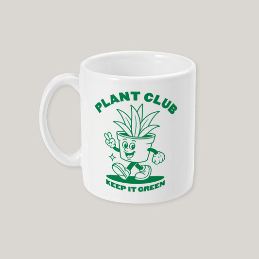 Retro Plant Club Mug