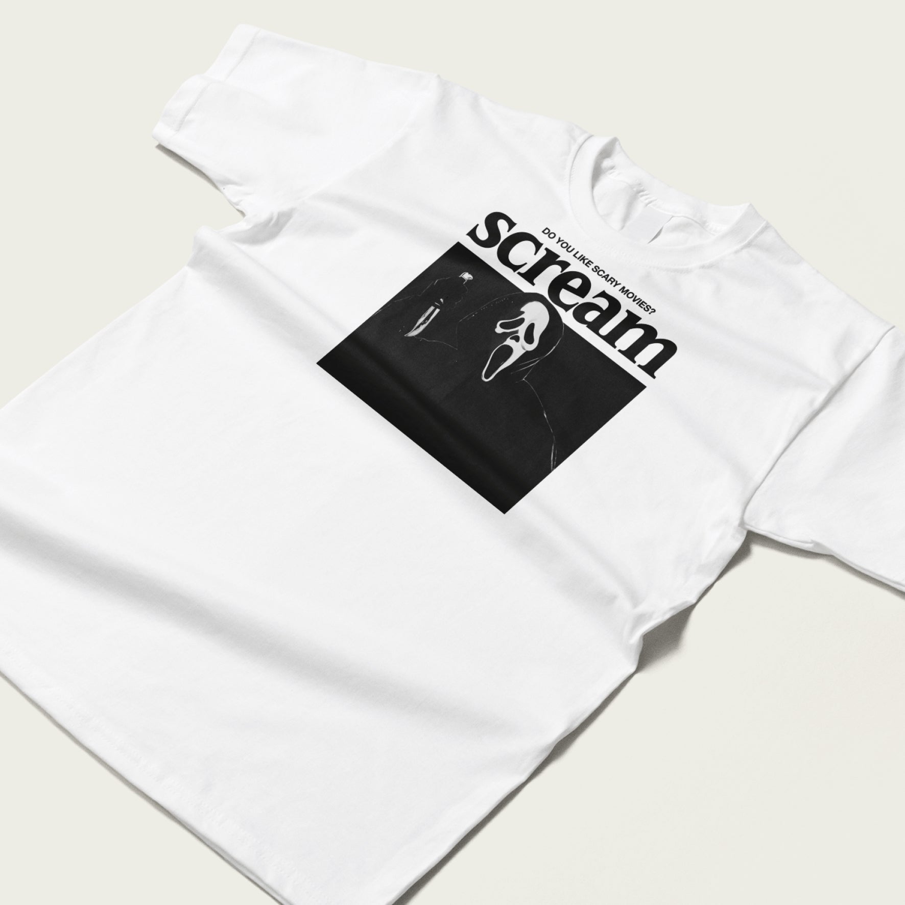 Retro Scream Movie T-Shirt UK
