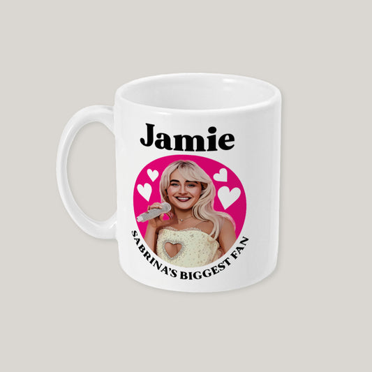 Sabrina Carpenter Personalised Mug