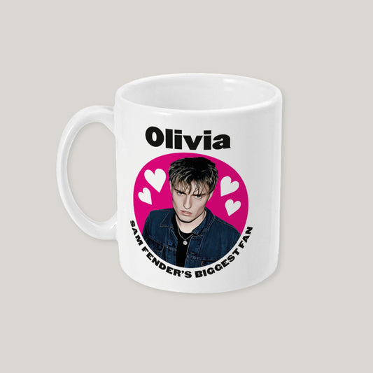 Sam Fender Personalised Mug