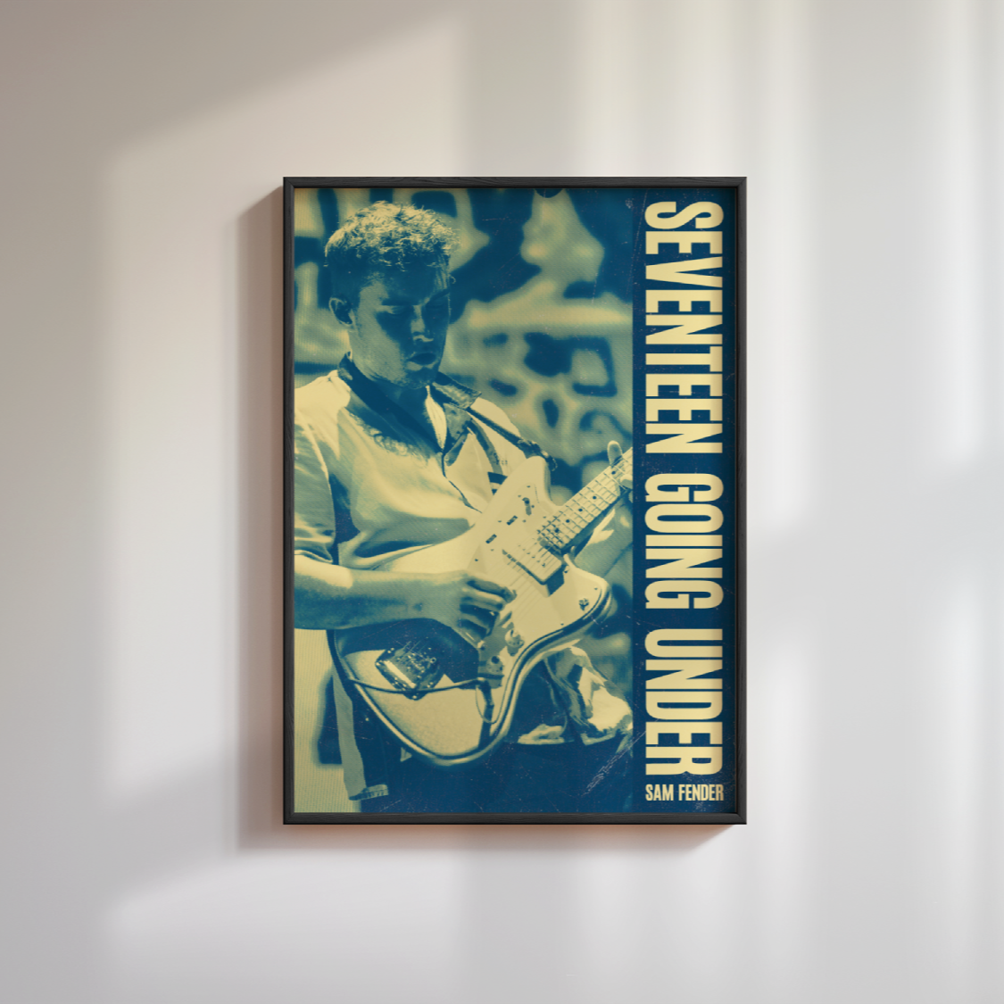 Sam Fender Seventeen Going Under Poster