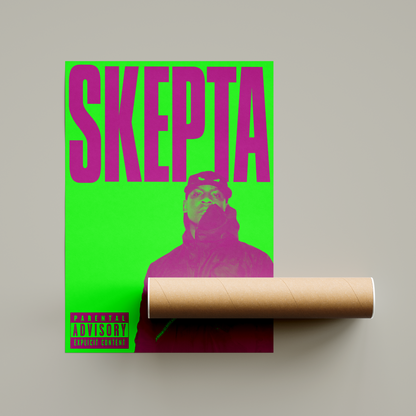 Skepta Grime Poster United Kingdom