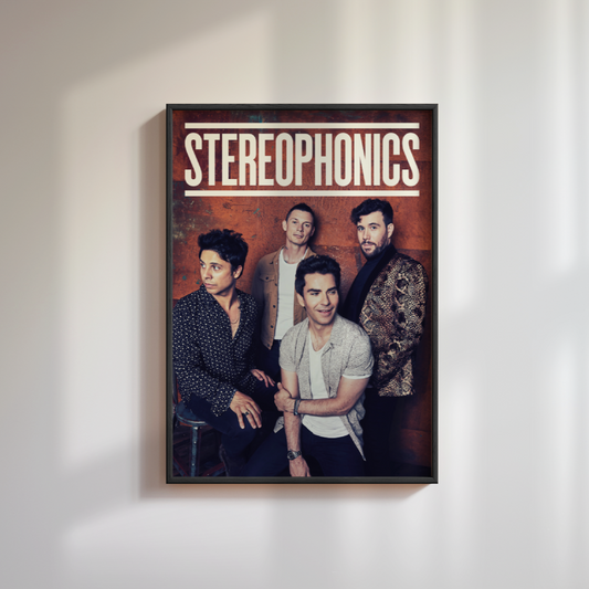 Stereophonics Band Poster