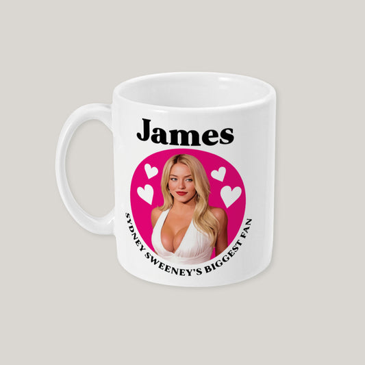 Sydney Sweeney Personalised Mug