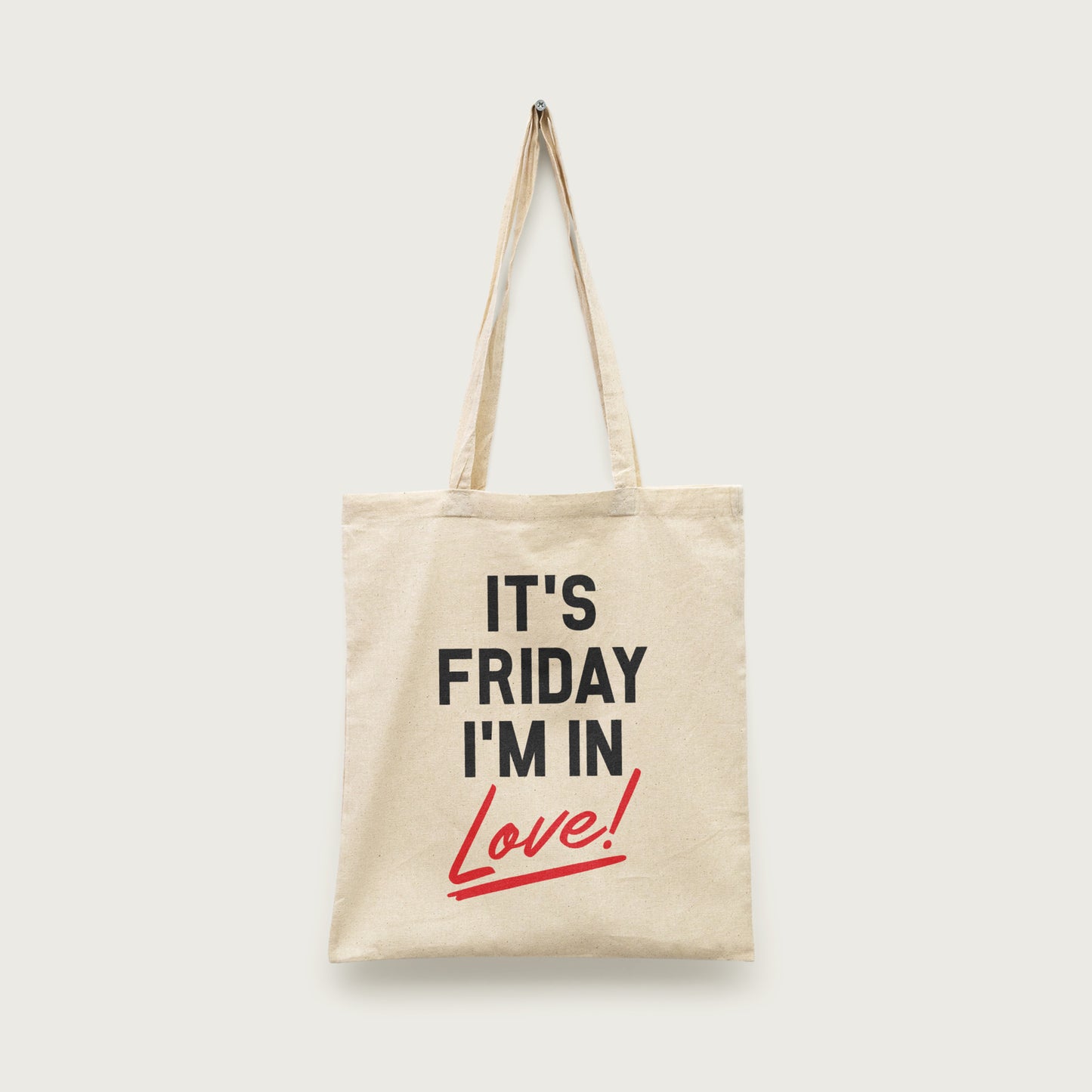 The Cure Friday I'm in Love Tote Bag