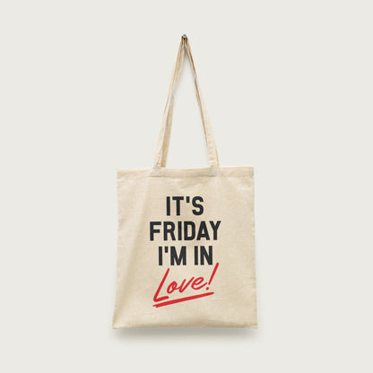 The Cure Friday I'm in Love Tote Bag