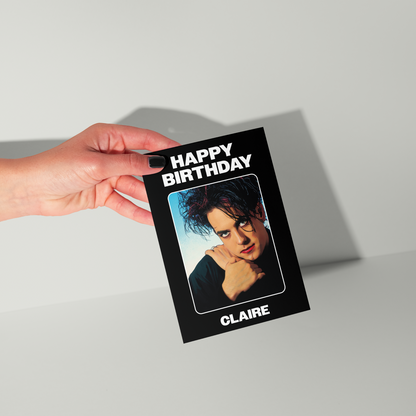 The Cure Personalised Birthday Card UK
