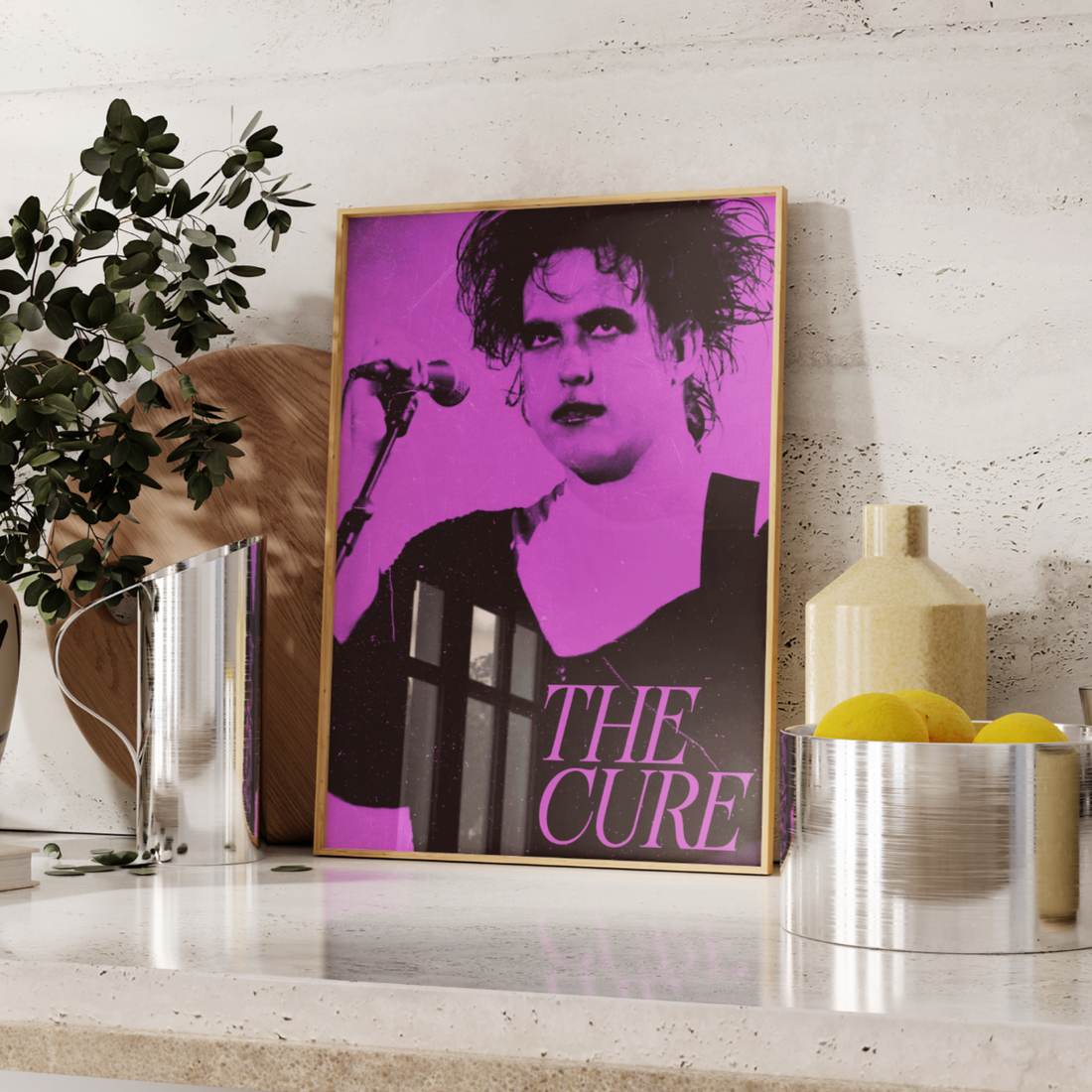 The Cure Poster – Fly Prints LTD