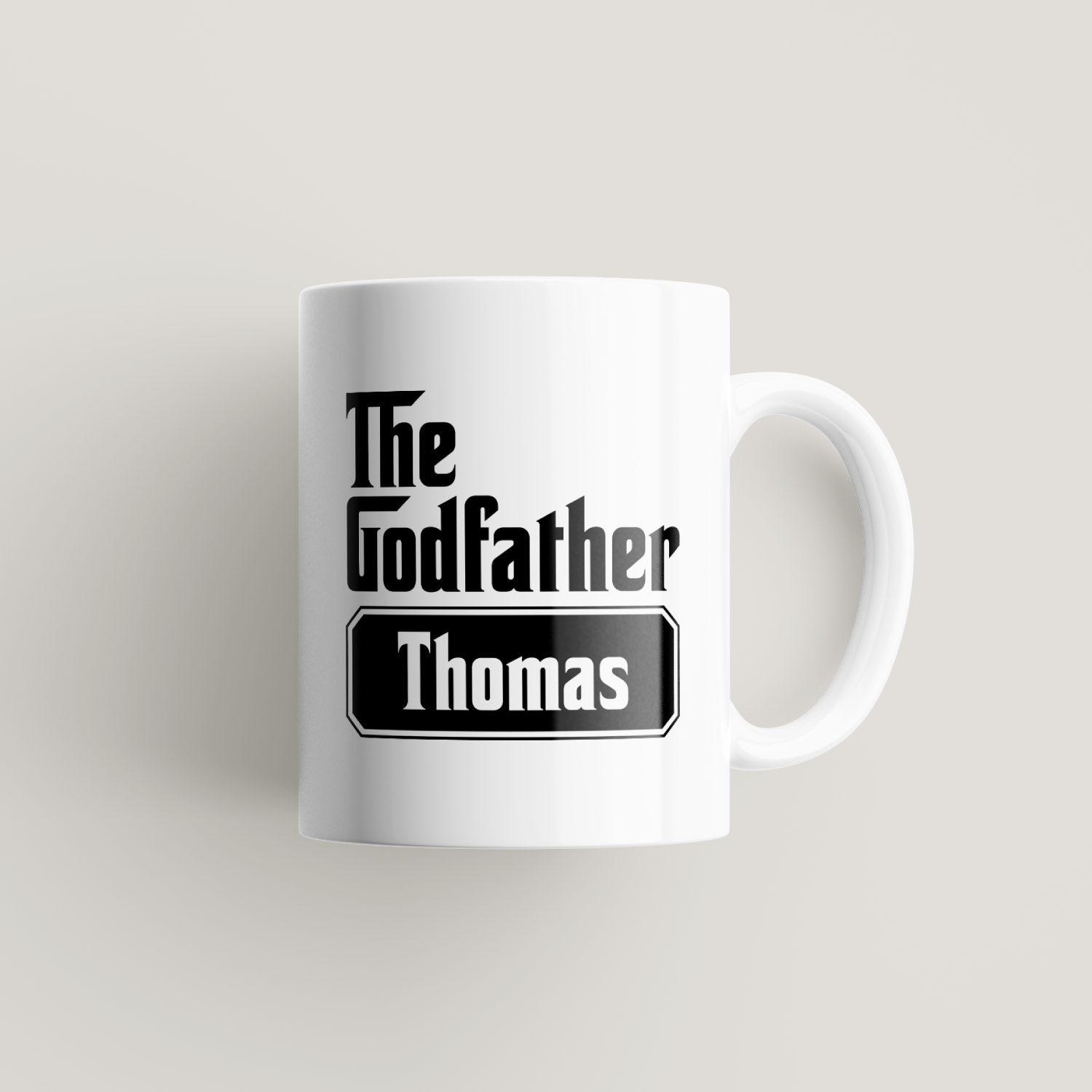 The Godfather Personalised Mug UK