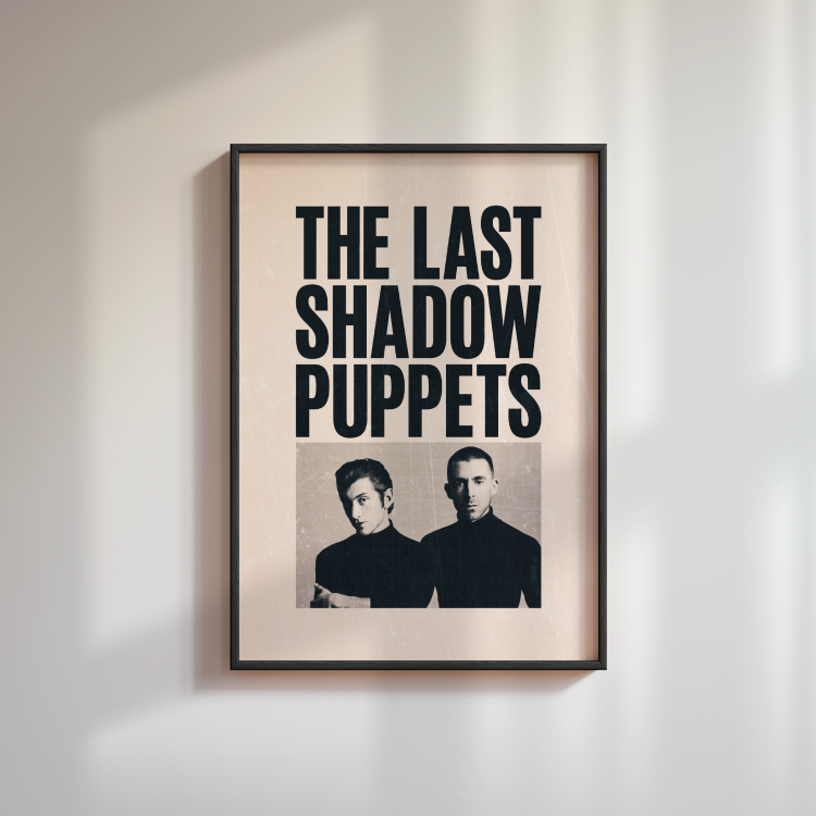 The Last Shadow Puppets Band Poster