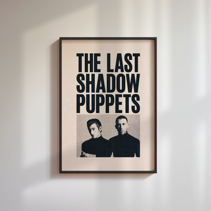 The Last Shadow Puppets Band Poster