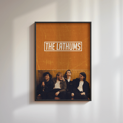 The Lathums Band Poster