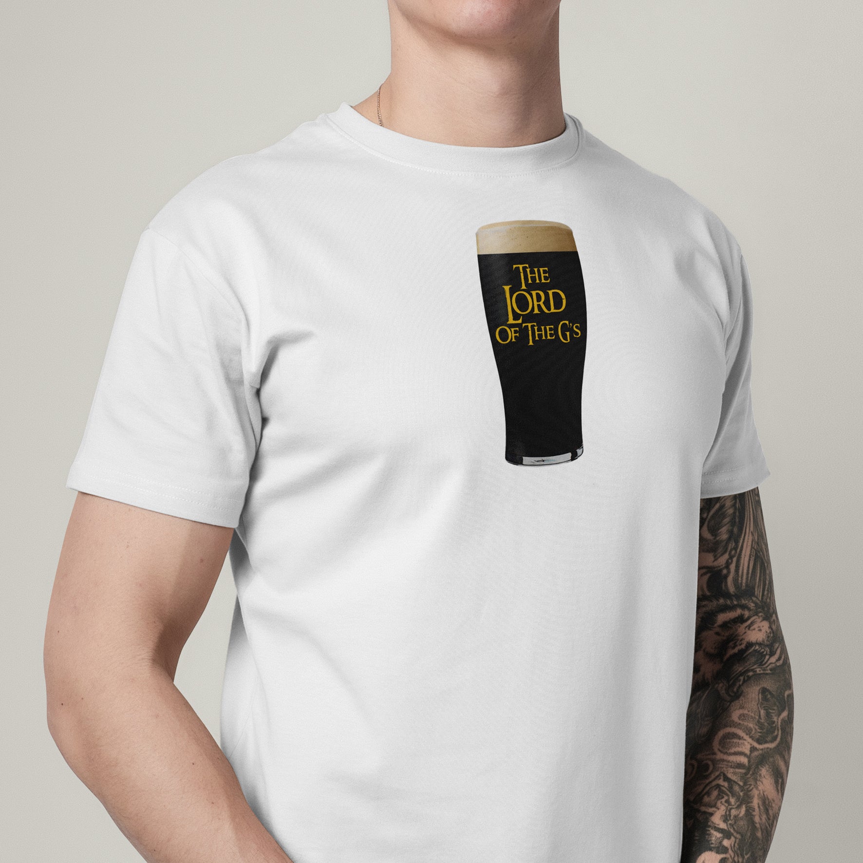 The Lord Of The G's Funny Guinness T-Shirt United Kingdom