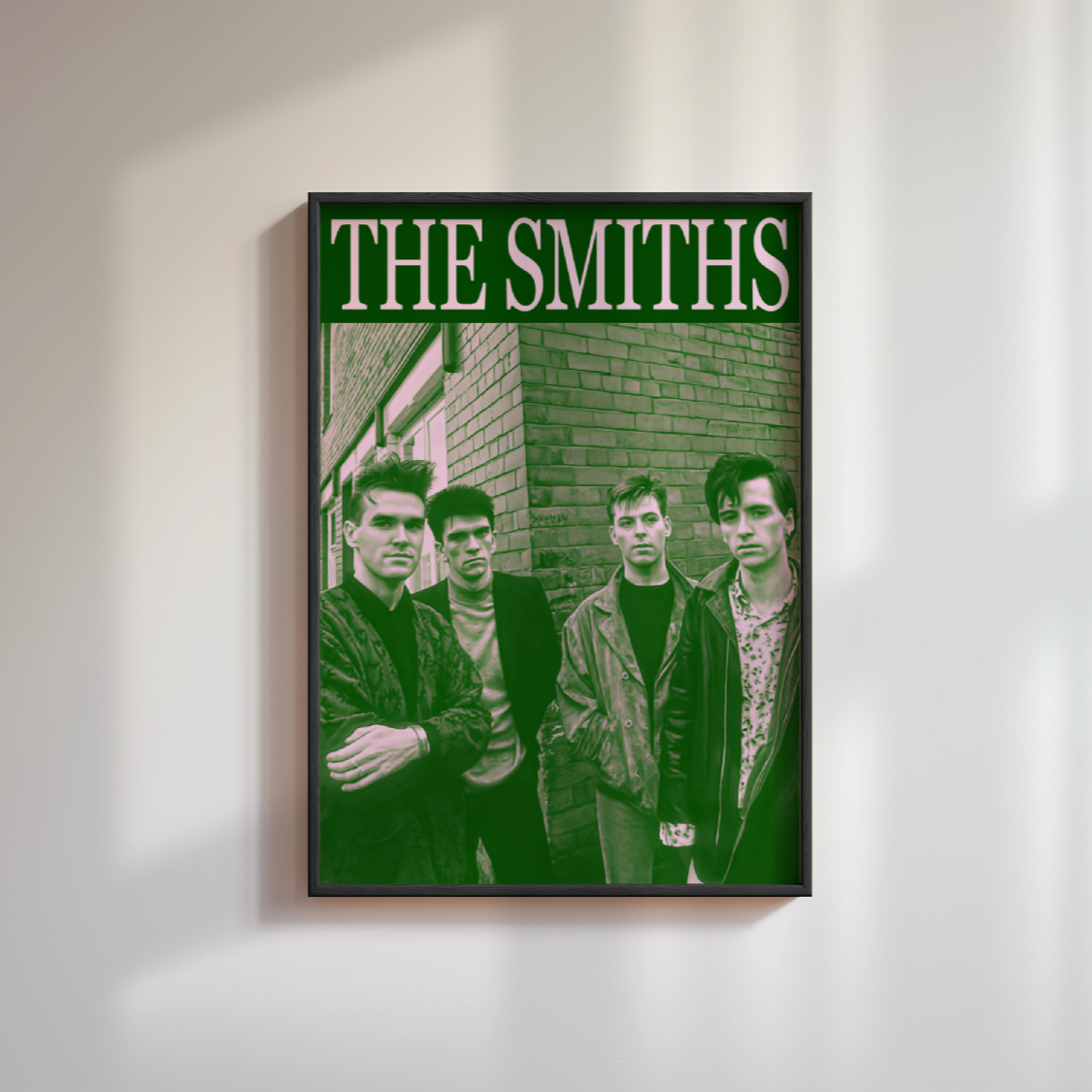 The Smiths Band Poster