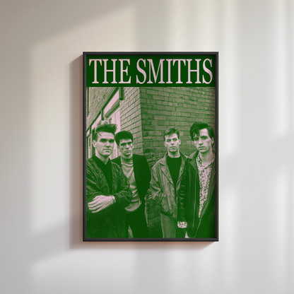 The Smiths Band Poster