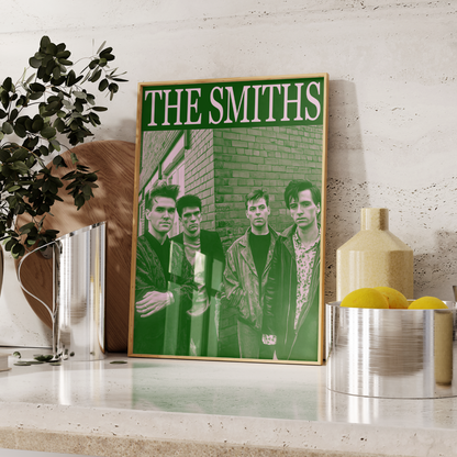 The Smiths Band Poster