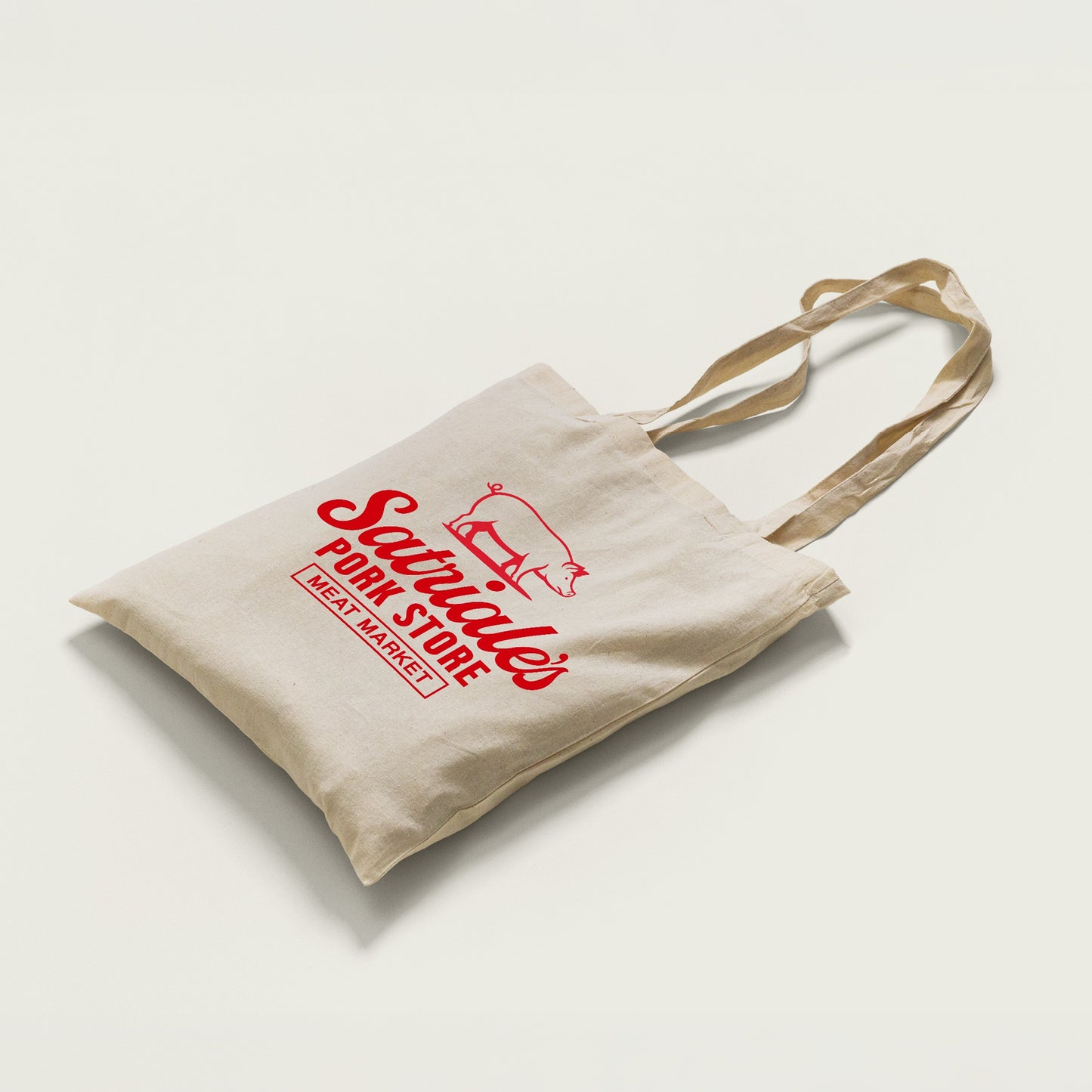 The Sopranos Satriales Pork Store Tote Bag