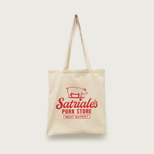 The Sopranos Satriales Pork Store Tote Bag