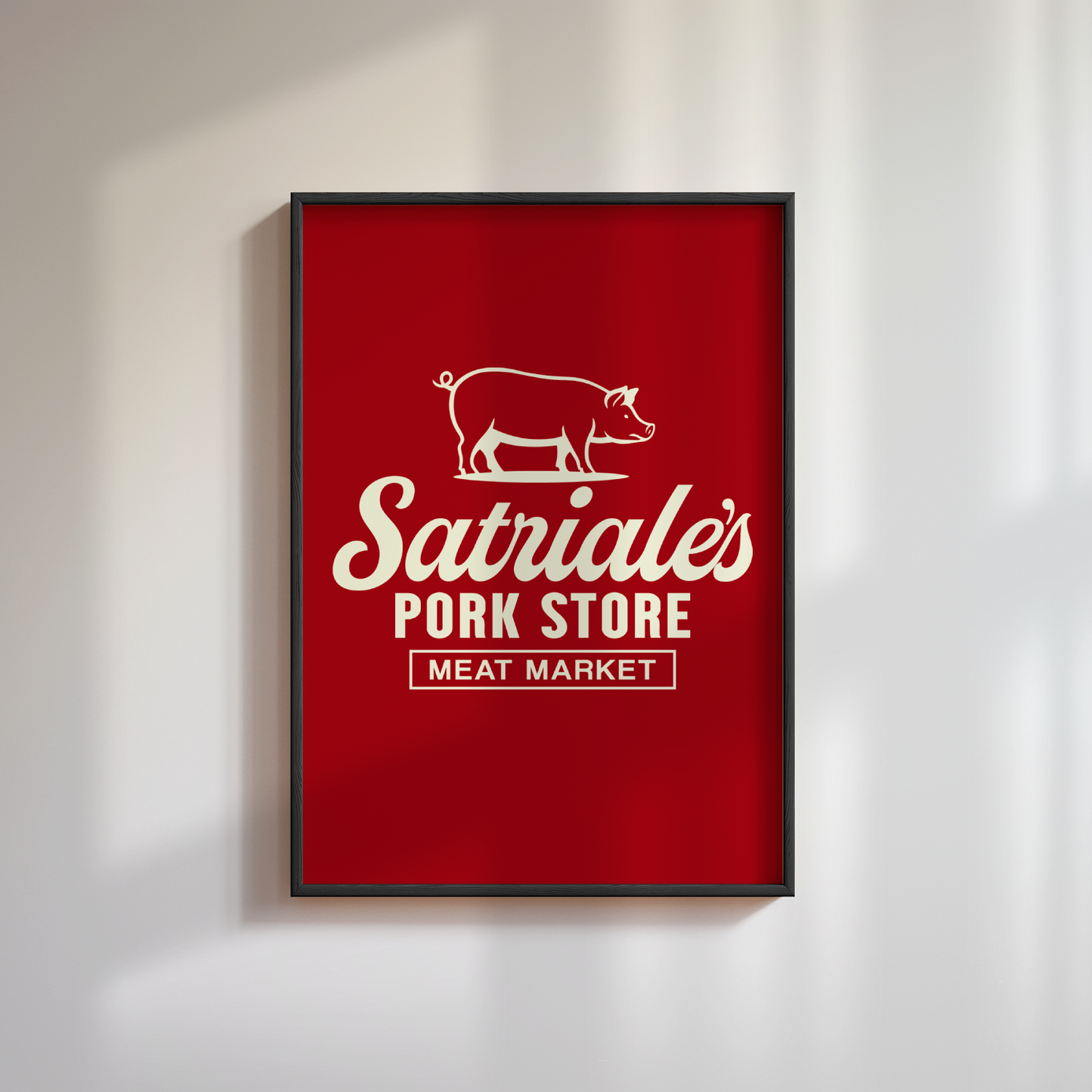 The Sopranos Satriales Poster