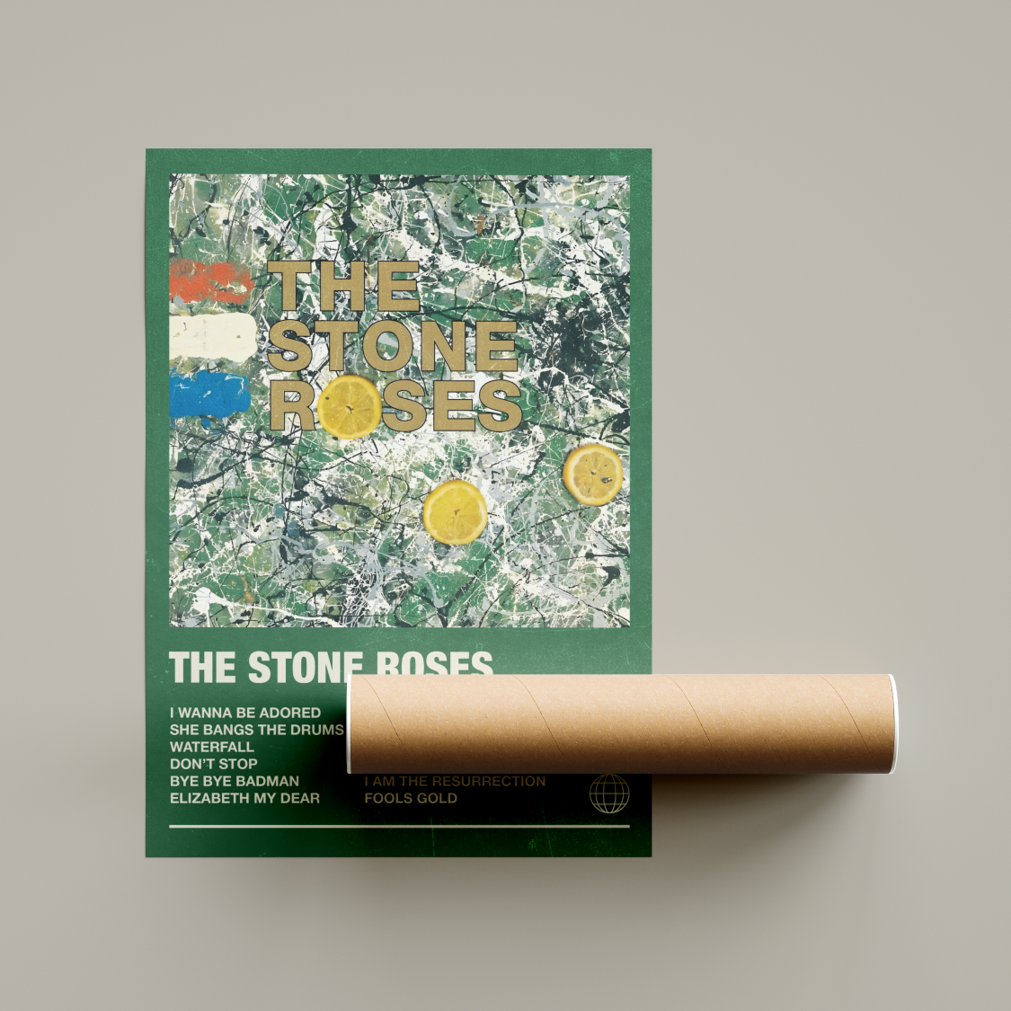Stone Roses Map Stone Roses Logo The Stone Roses Album Stone Roses Music Poster