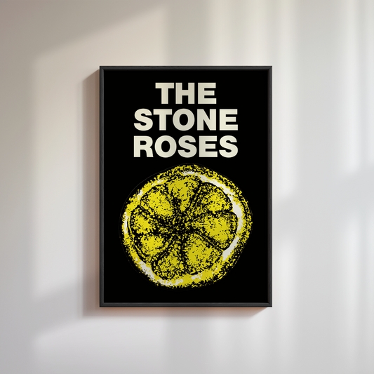 The Stone Roses Lemon Poster
