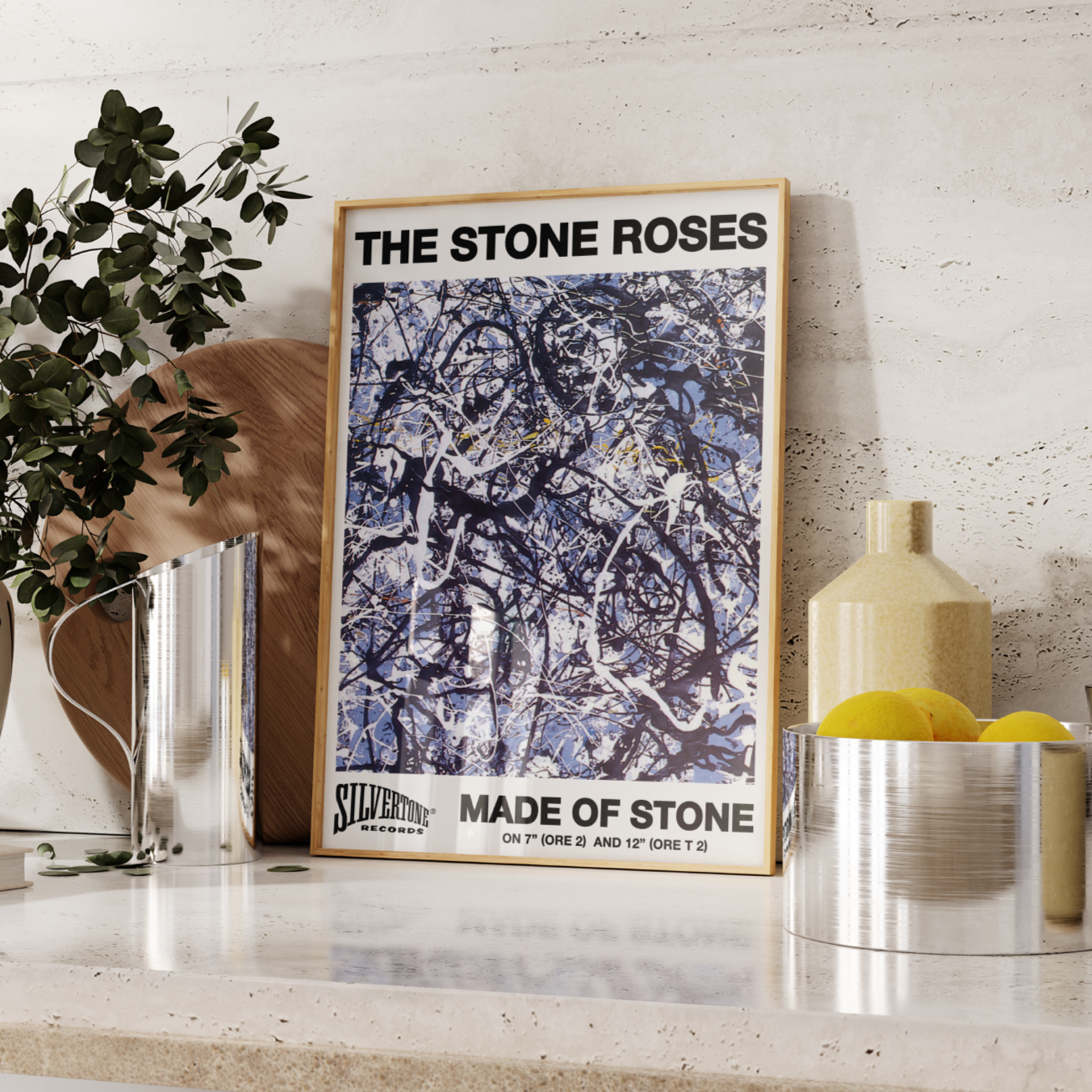 The Stone Roses Made Of Stone Poster
