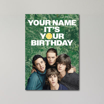 The Stone Roses Personalised Birthday Card
