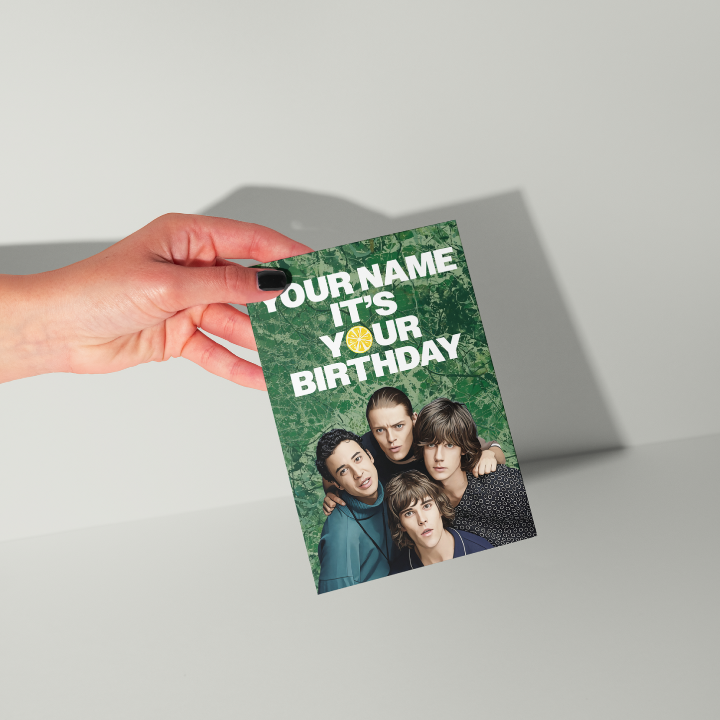 The Stone Roses Personalised Birthday Card