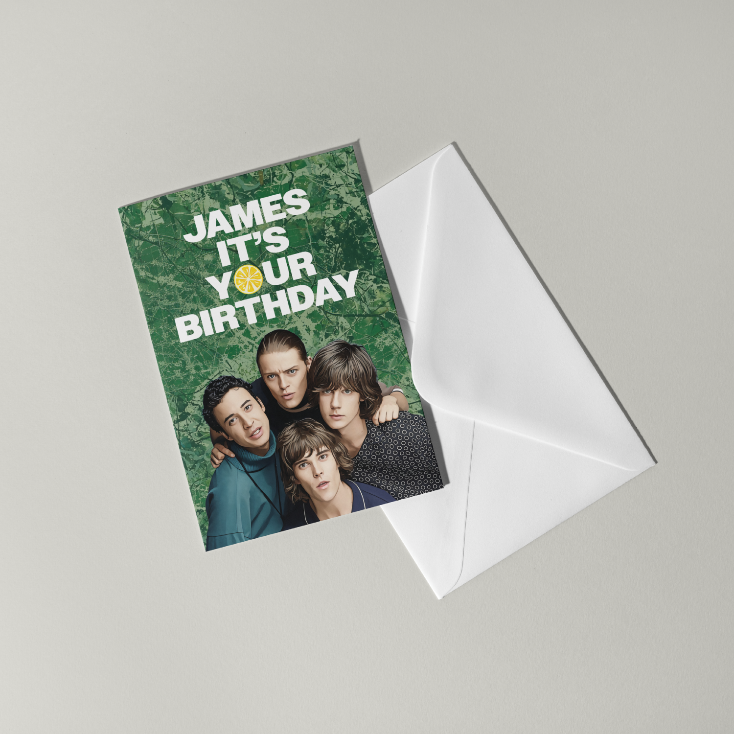 The Stone Roses Personalised Birthday Card