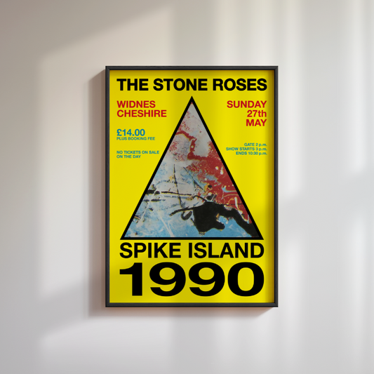 The Stone Roses Spike Island Poster