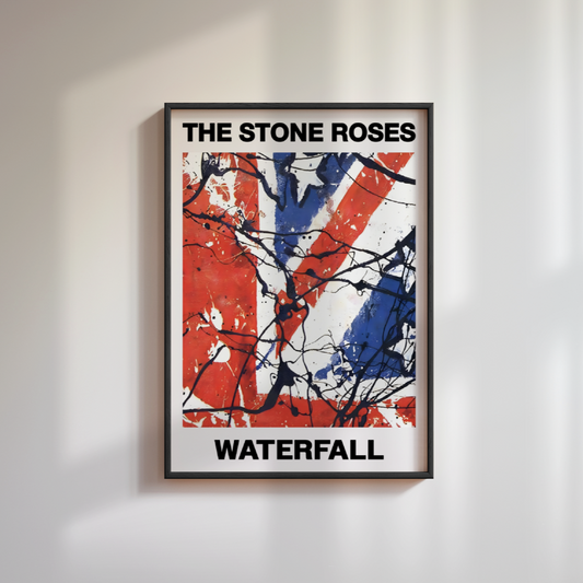 The Stone Roses Waterfall Poster