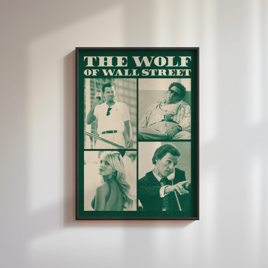 The Wolf Of Wall Street Poster