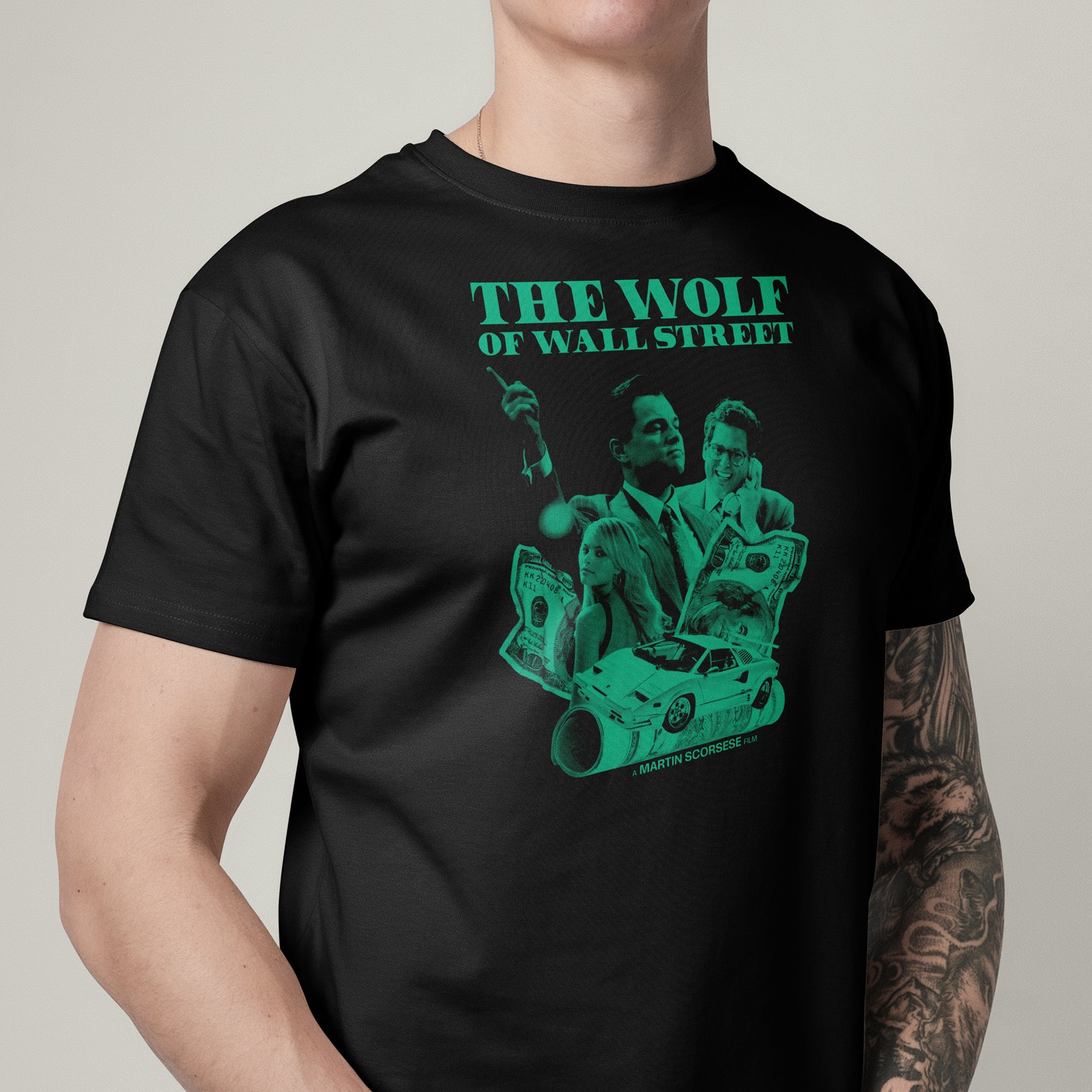 The Wolf Of Wall Street Movie T-Shirt United Kingdom
