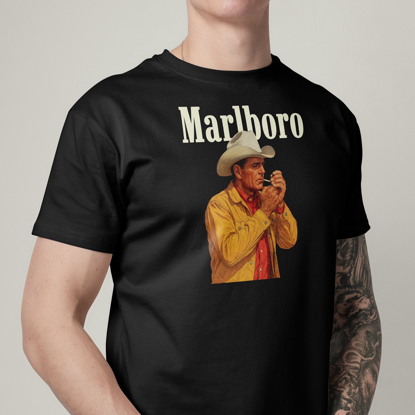 Vintage Marlboro Cowboy T-Shirt United Kingdom