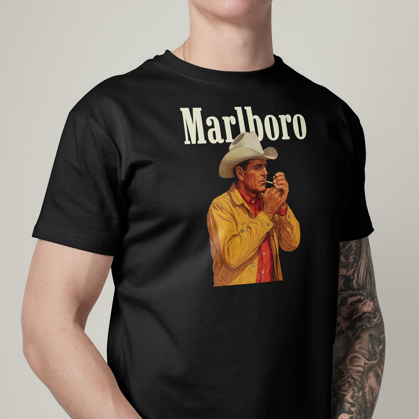Vintage Marlboro Cowboy T-Shirt United Kingdom