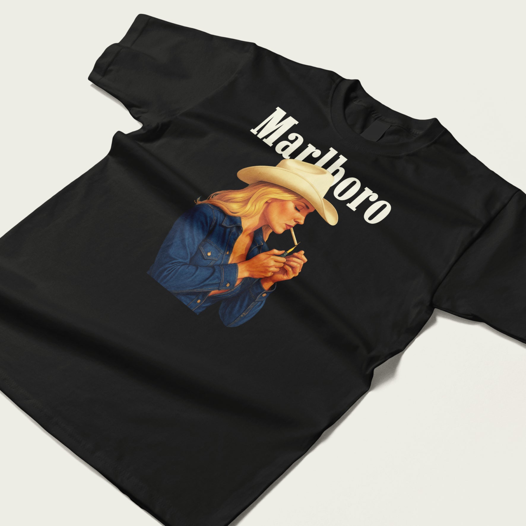 Vintage Marlboro Cowgirl T-Shirt UK