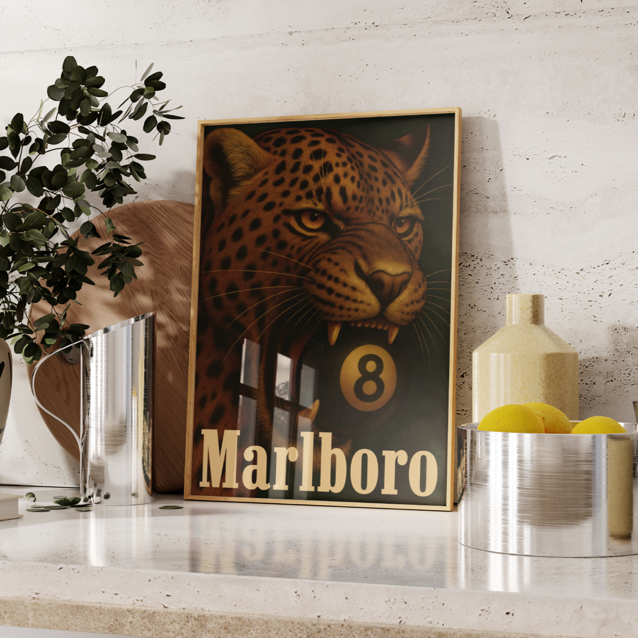 Vintage Marlboro Poster UK